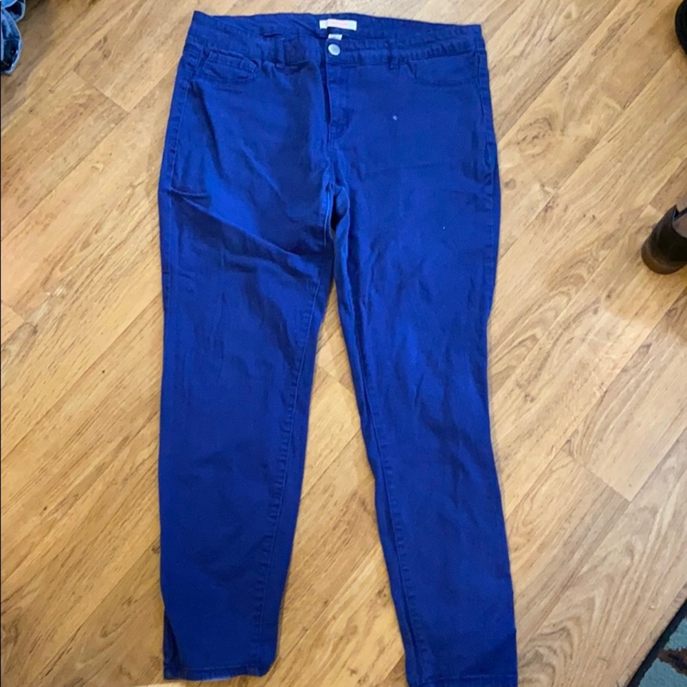 Royal Blue Skinnies